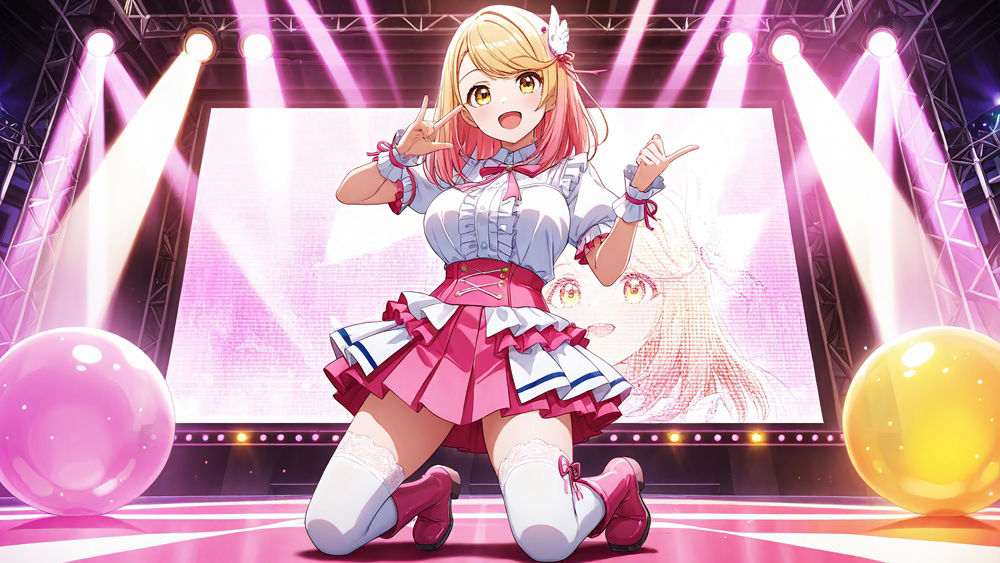 天真爛漫新人と大人気アイドルが売上対決で種付け懇願【FANZA専売】【4K】 サンプル3ページ目