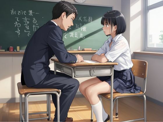 教え子の巨乳JK犯してみた サンプル1ページ目