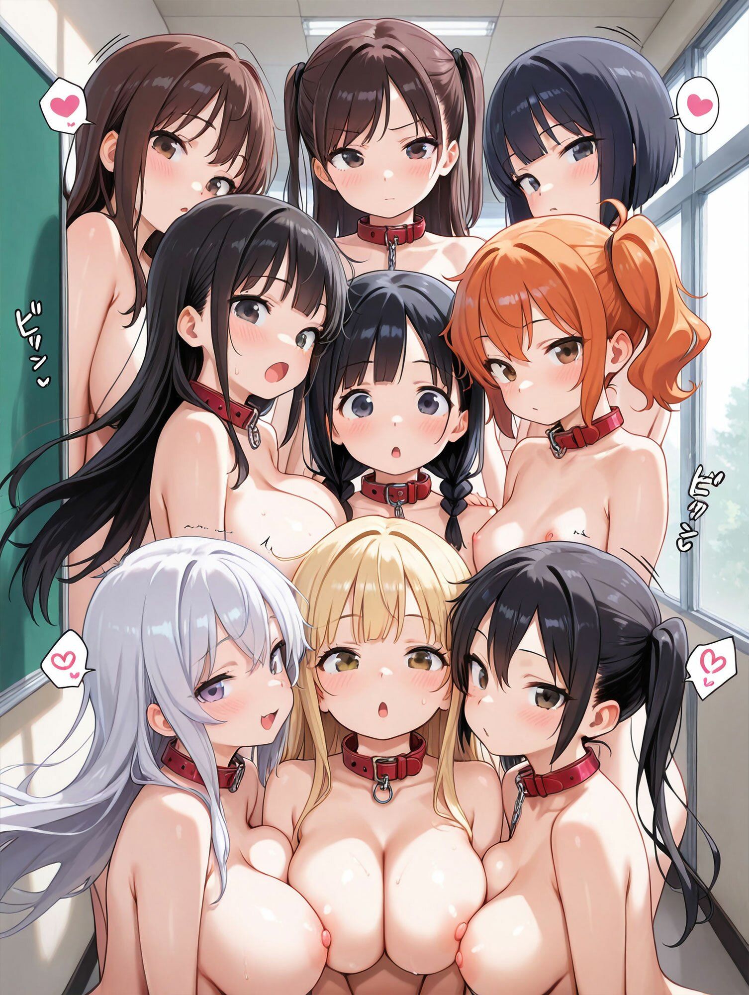 巨乳ハーレム学園肉便器・性奴●専科〜純ハーレム特別編〜 サンプル6ページ目