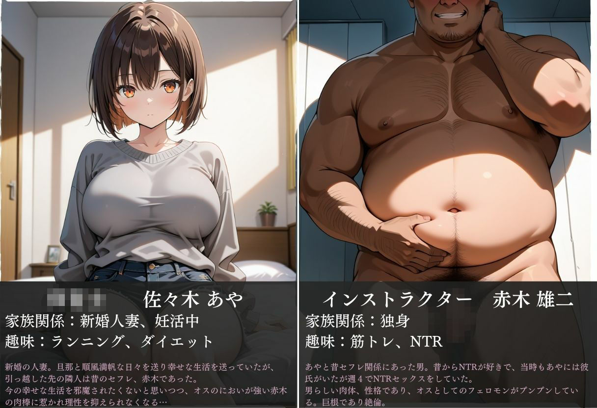 隣に住む人妻が元セフレだったので、旦那が留守の間中出ししまくった話。 サンプル2ページ目