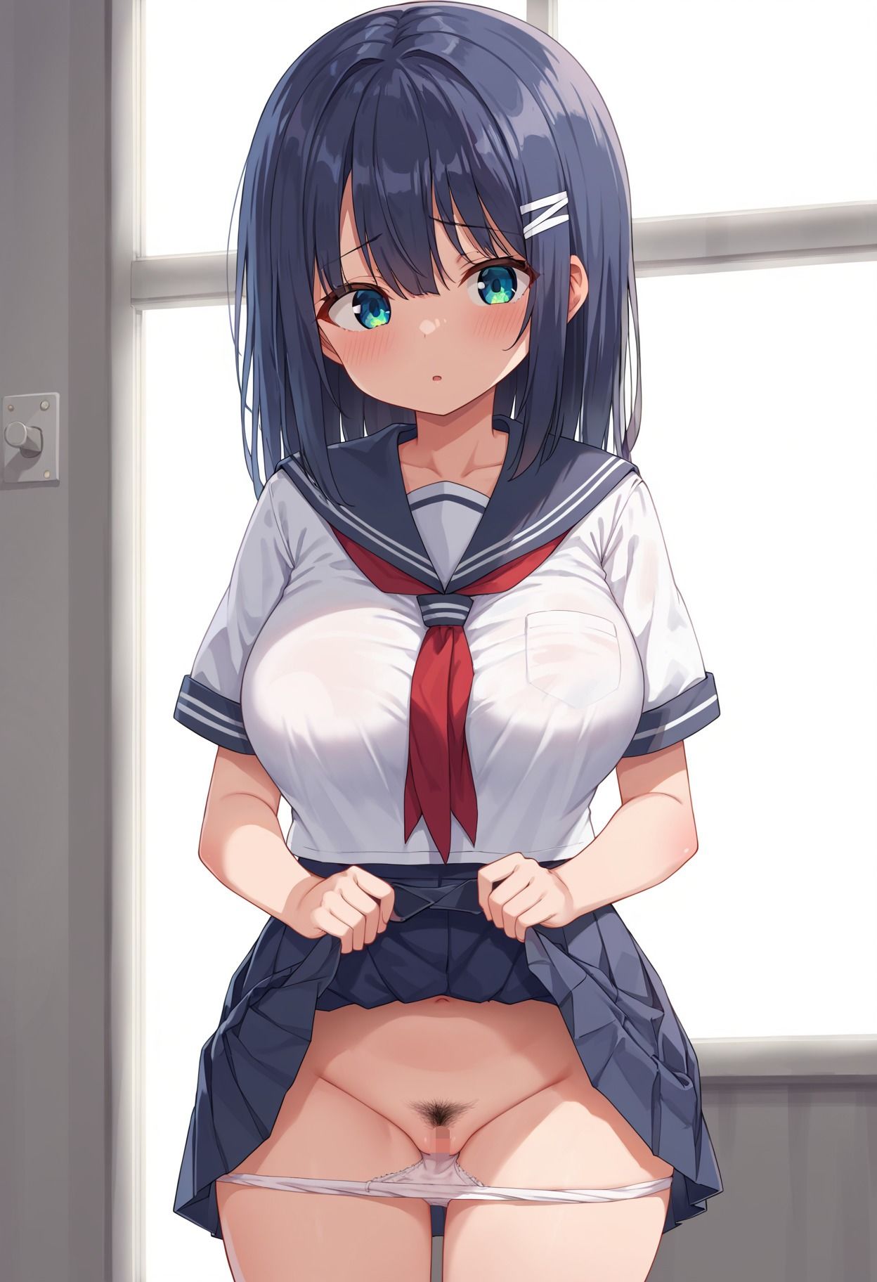 爆乳ロ●メス妹と子作り孕ませSEXに励む サンプル1ページ目
