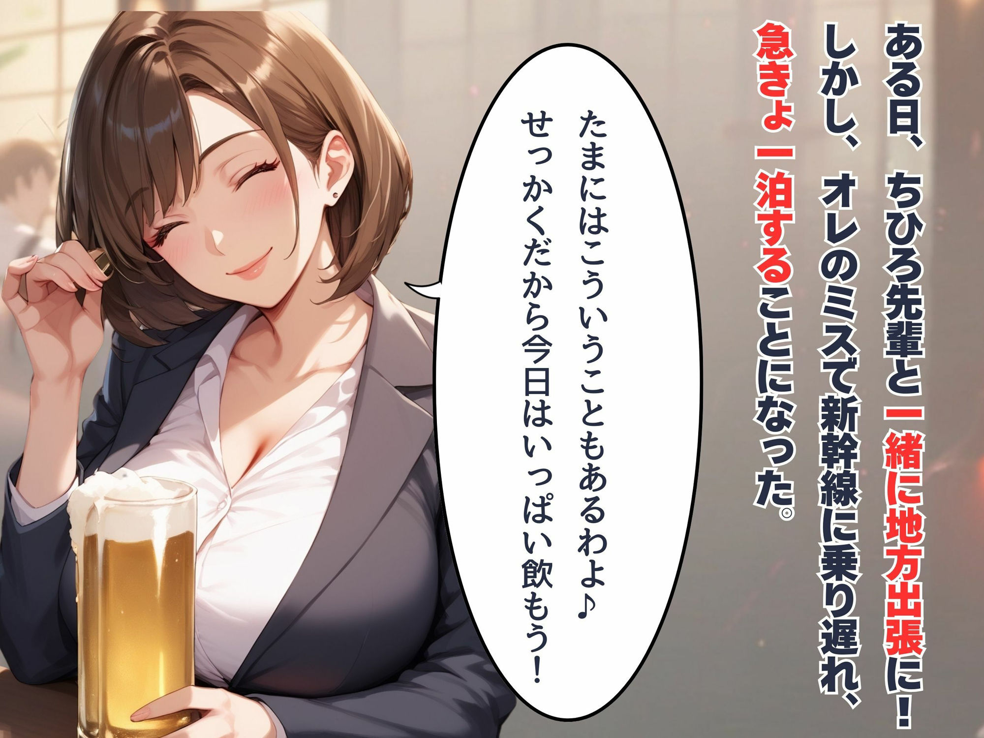 出張先でオレの肉棒の虜になって後日おかわり中出しセックス！人妻女上司を寝取りSEX サンプル2ページ目