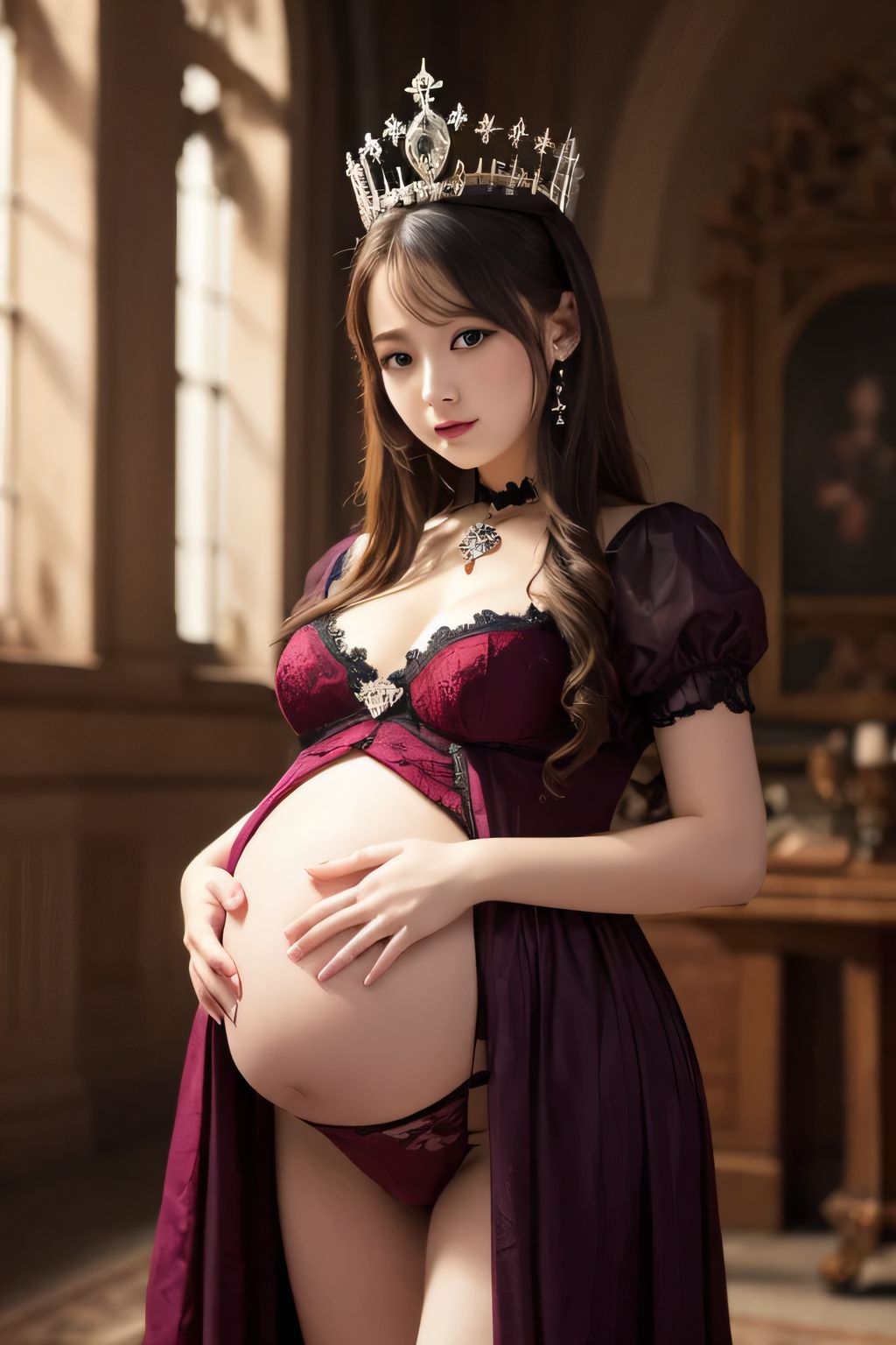 お姫様妊婦 サンプル3ページ目
