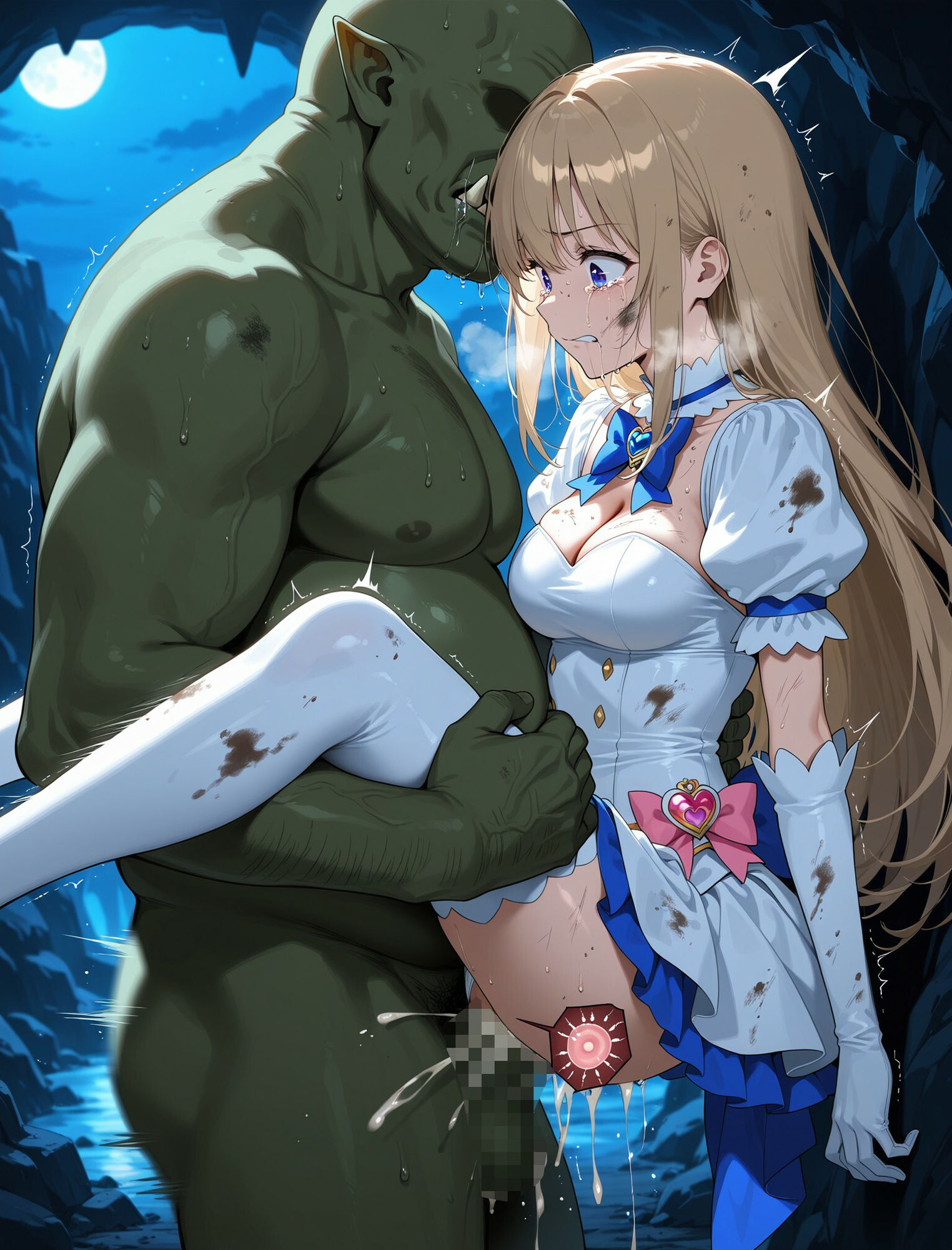 敗北魔法少女忌避受胎_02 サンプル1ページ目