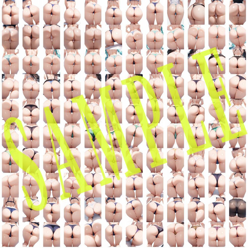 Simple Fetish Series〜Theおしりwithパンツ サンプル5ページ目