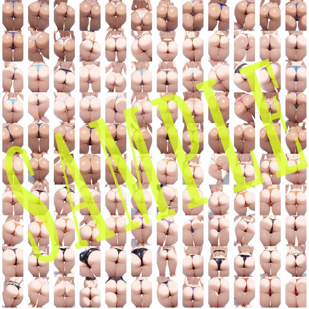 Simple Fetish Series〜Theおしりwithパンツ サンプル6ページ目