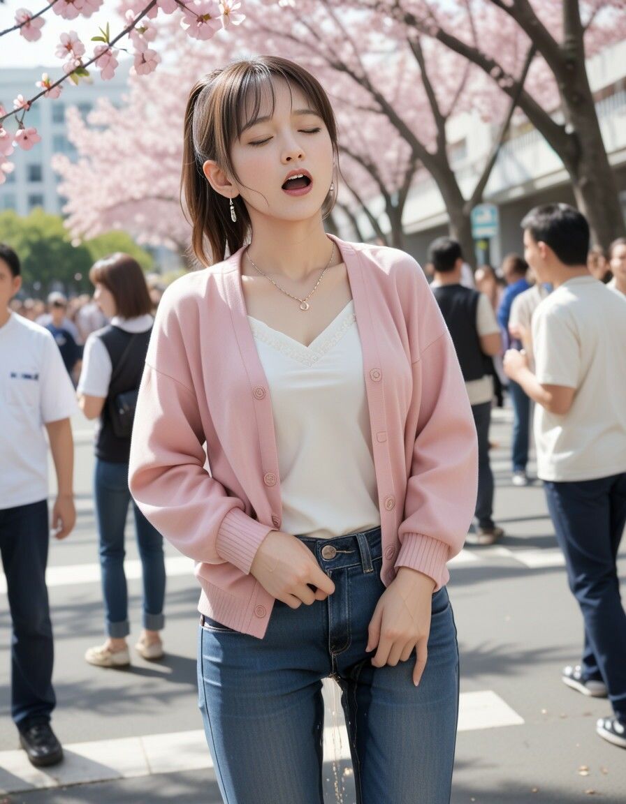 花見会場おもらし2025 サンプル1ページ目