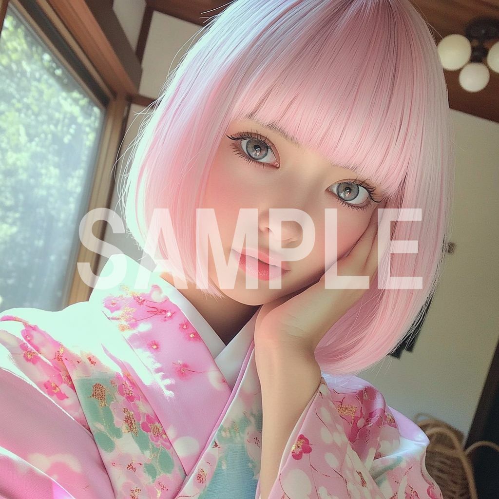 AI美女図鑑 着物編 サンプル7ページ目