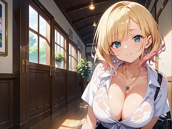巨乳ギャルとイチャラブ性交 サンプル2ページ目