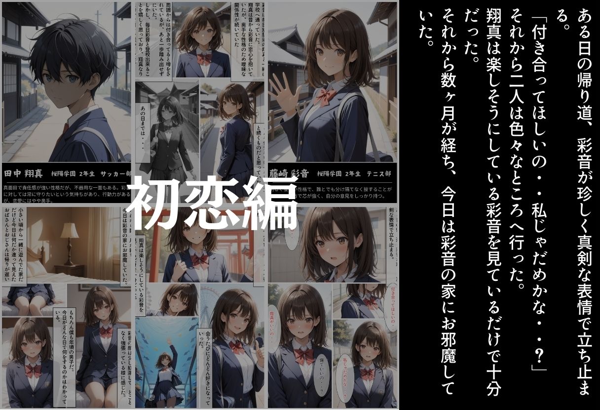 壊れた純愛 サンプル3ページ目