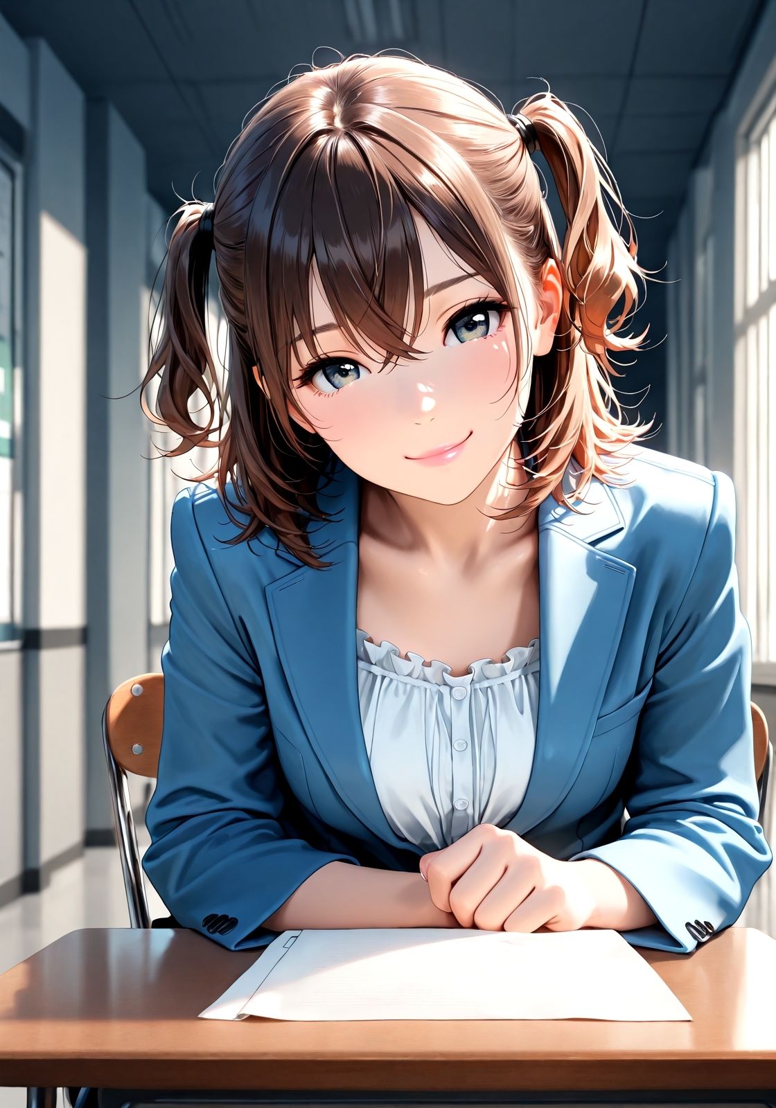 面接にビッチがきた  〜採ってくれるなら好きにしてもいいですよ〜 サンプル3ページ目