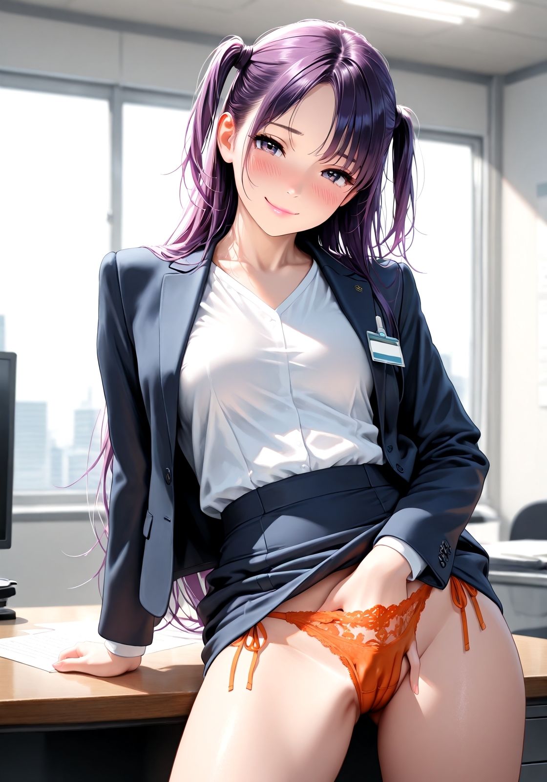 面接にビッチがきた  〜採ってくれるなら好きにしてもいいですよ〜 サンプル8ページ目
