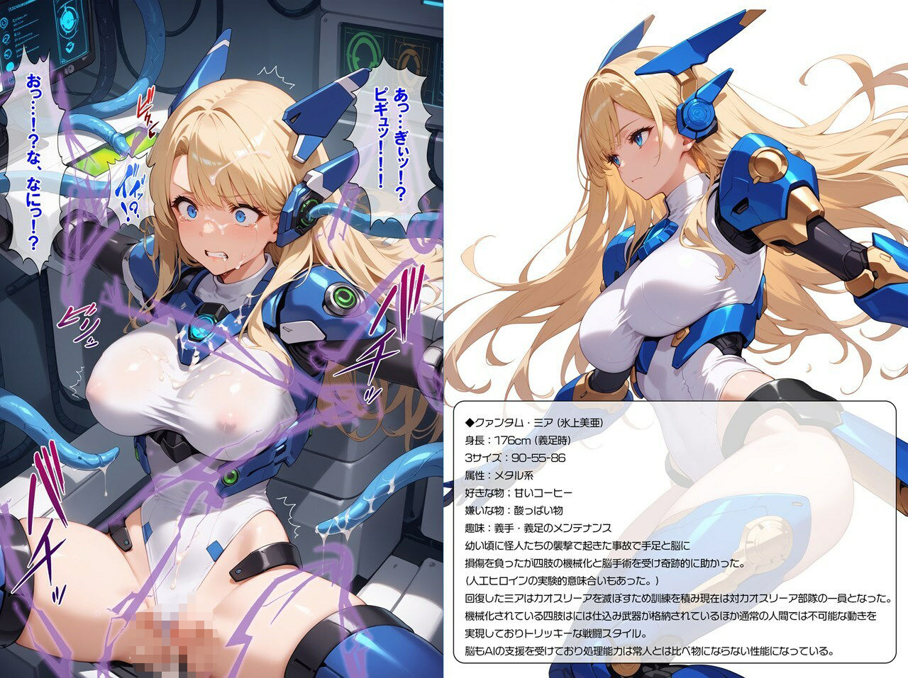 闘うヒロイン敗北CG ショートストーリーズ Vol7 サンプル1ページ目