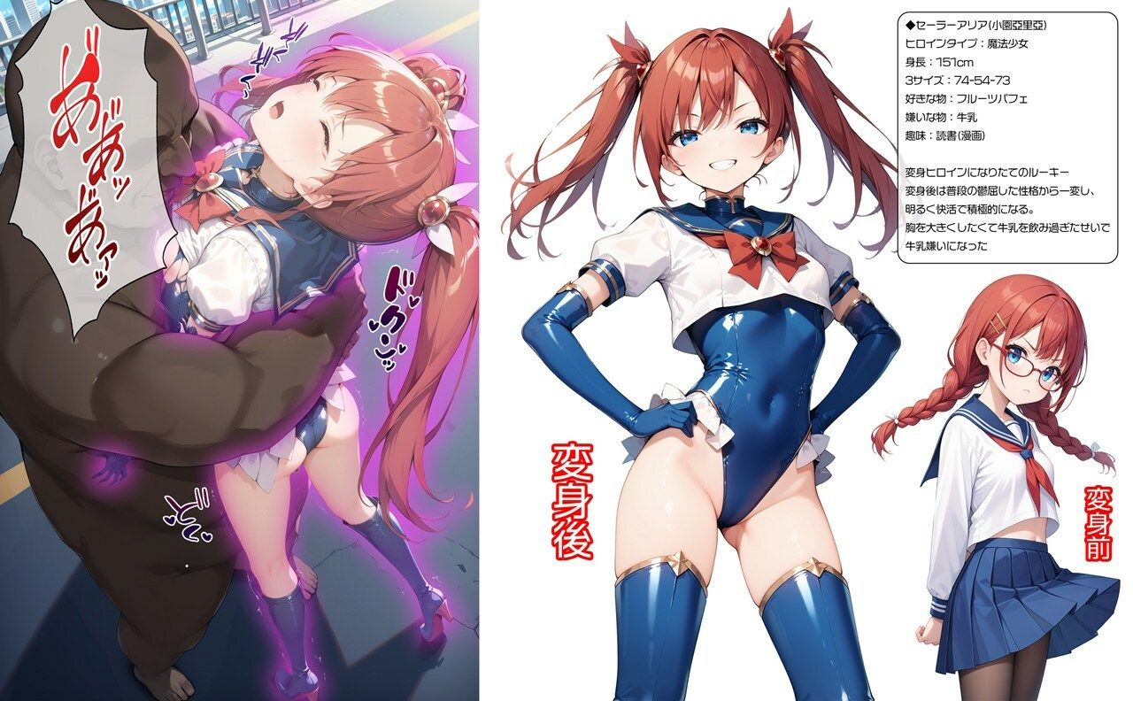 闘うヒロイン敗北CG ショートストーリーズ Vol7 サンプル5ページ目