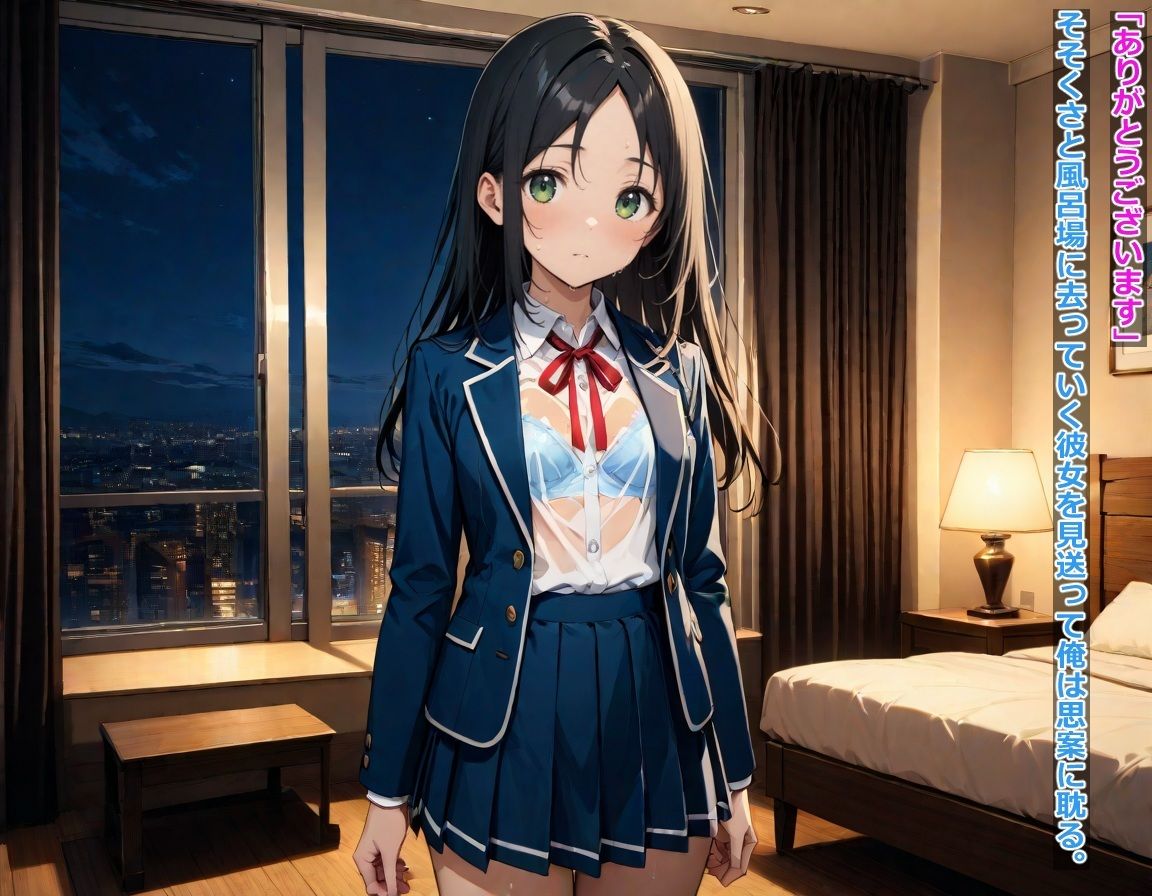 びしょ濡れの美少女を拾って サンプル1ページ目