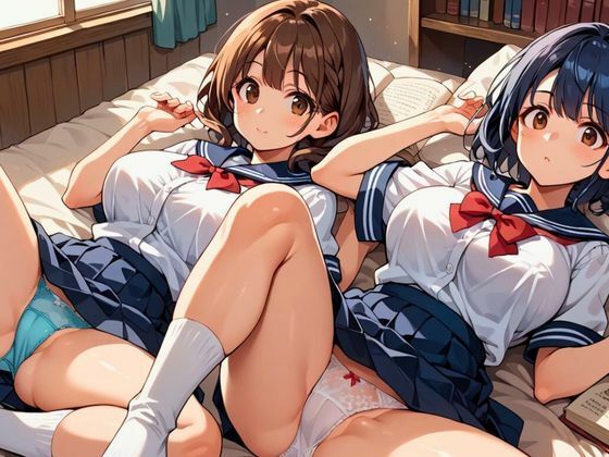 パン見せ学園〜それが普通ってマジ！？〜 サンプル3ページ目