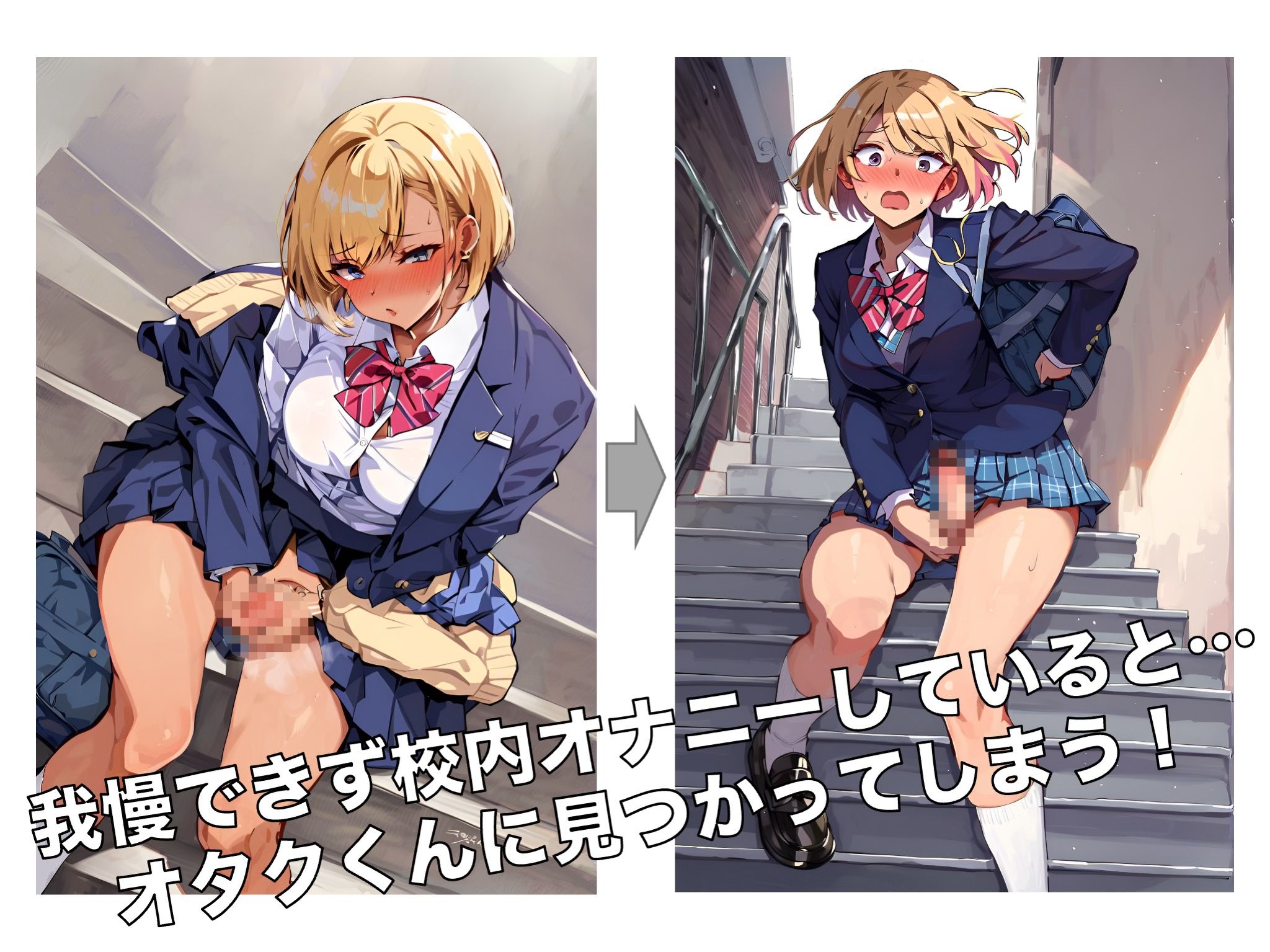 いじめっ子ギャルJK ふたなり化計画 サンプル2ページ目