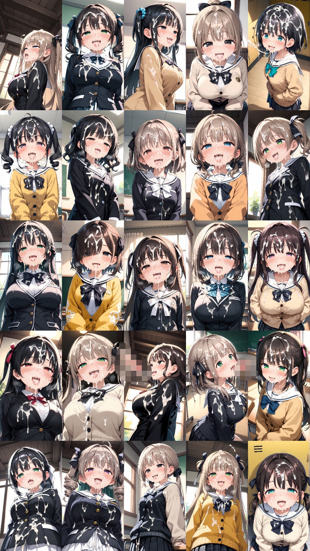 可愛い子には精液をかけよ！3 〜美少女にはザーメンパックで精液メイクが一番似合う〜 サンプル2ページ目
