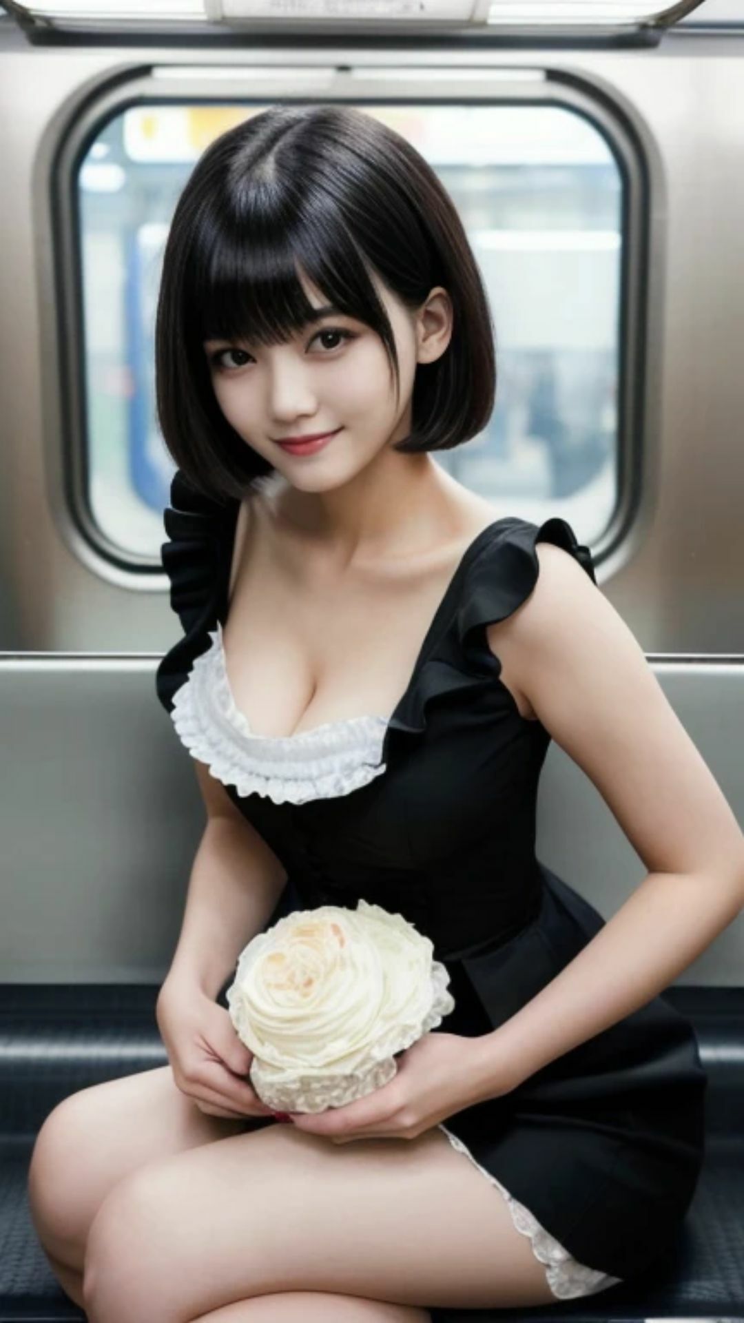 ムッチムチメイドが脱いじゃった サンプル1ページ目