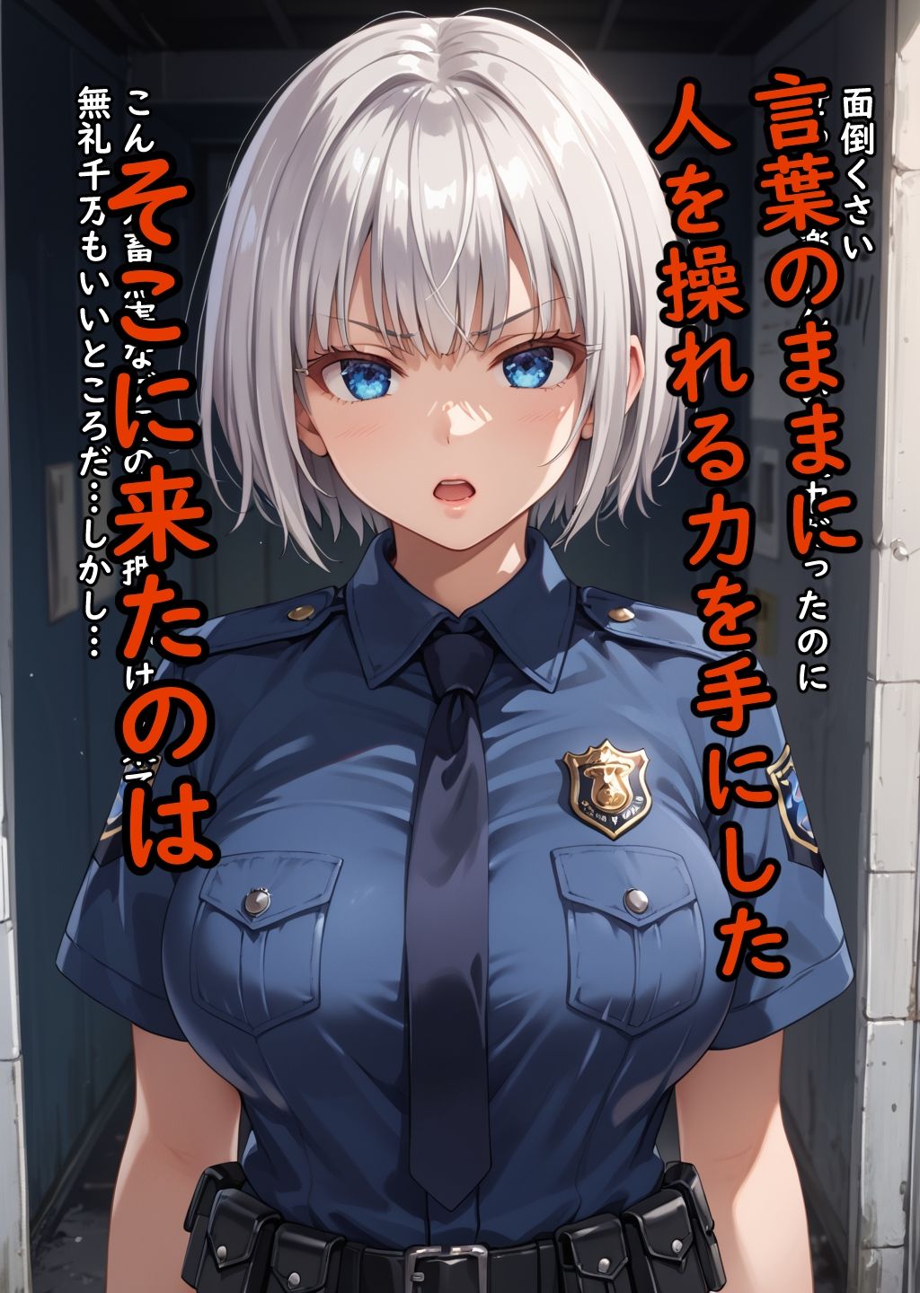 言霊の奴●─婦警編─ サンプル1ページ目