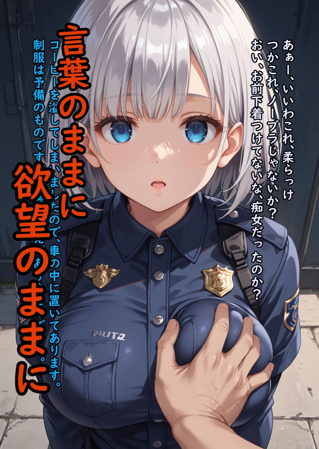 言霊の奴●─婦警編─ サンプル3ページ目
