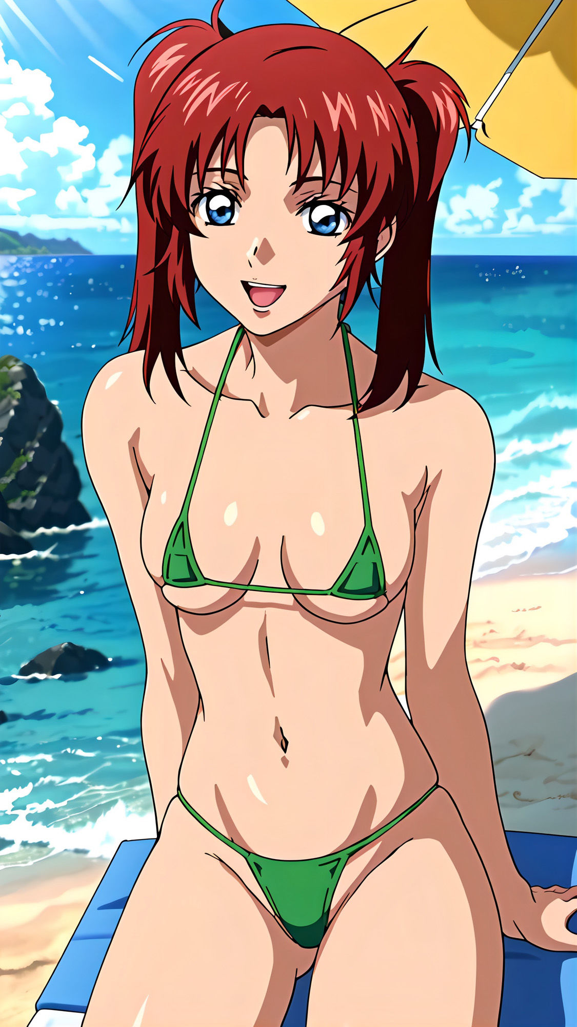 紅の姉妹 グラビアデビュー サンプル2ページ目