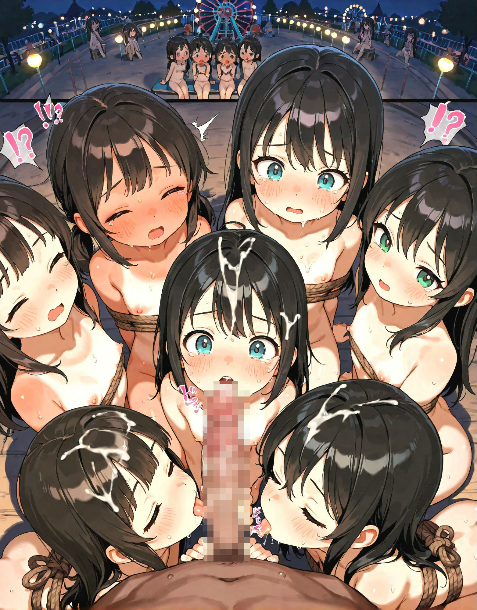 【301枚】遊園地貸し切りで処女食べホーダイ！ サンプル7ページ目
