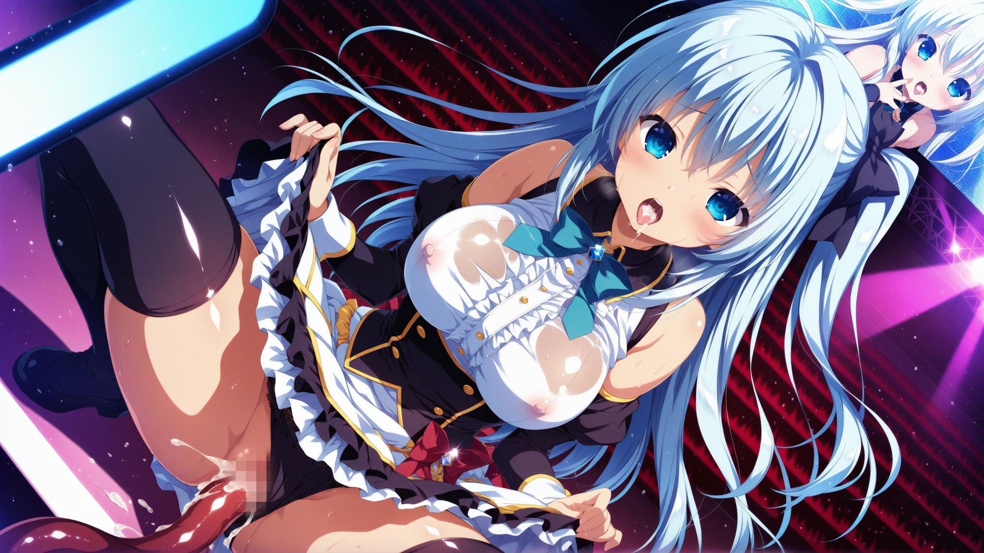 触手に囚われた少女達 〜アイドル編〜 Vol.1 サンプル4ページ目