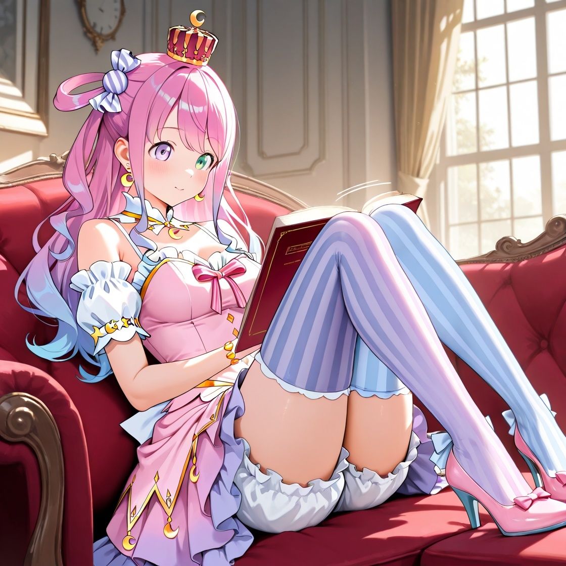 ホ〇ライブ  イチャイチャ同棲  姫〇ルーナ サンプル2ページ目