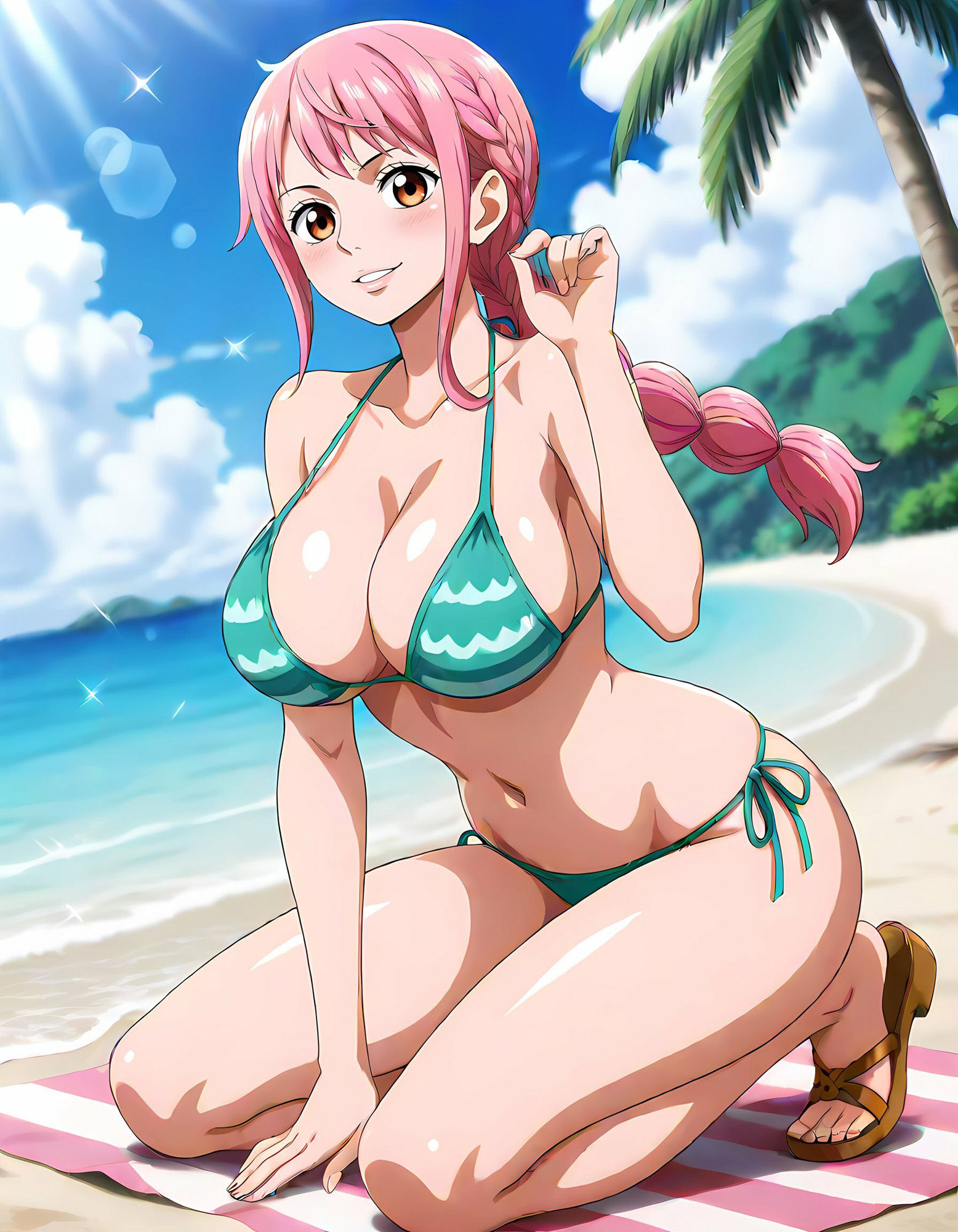 レベッカとの濃厚な夏 サンプル2ページ目