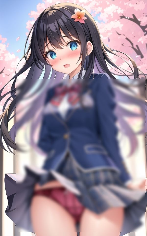 恥じらいの風チラ美少女 サンプル3ページ目