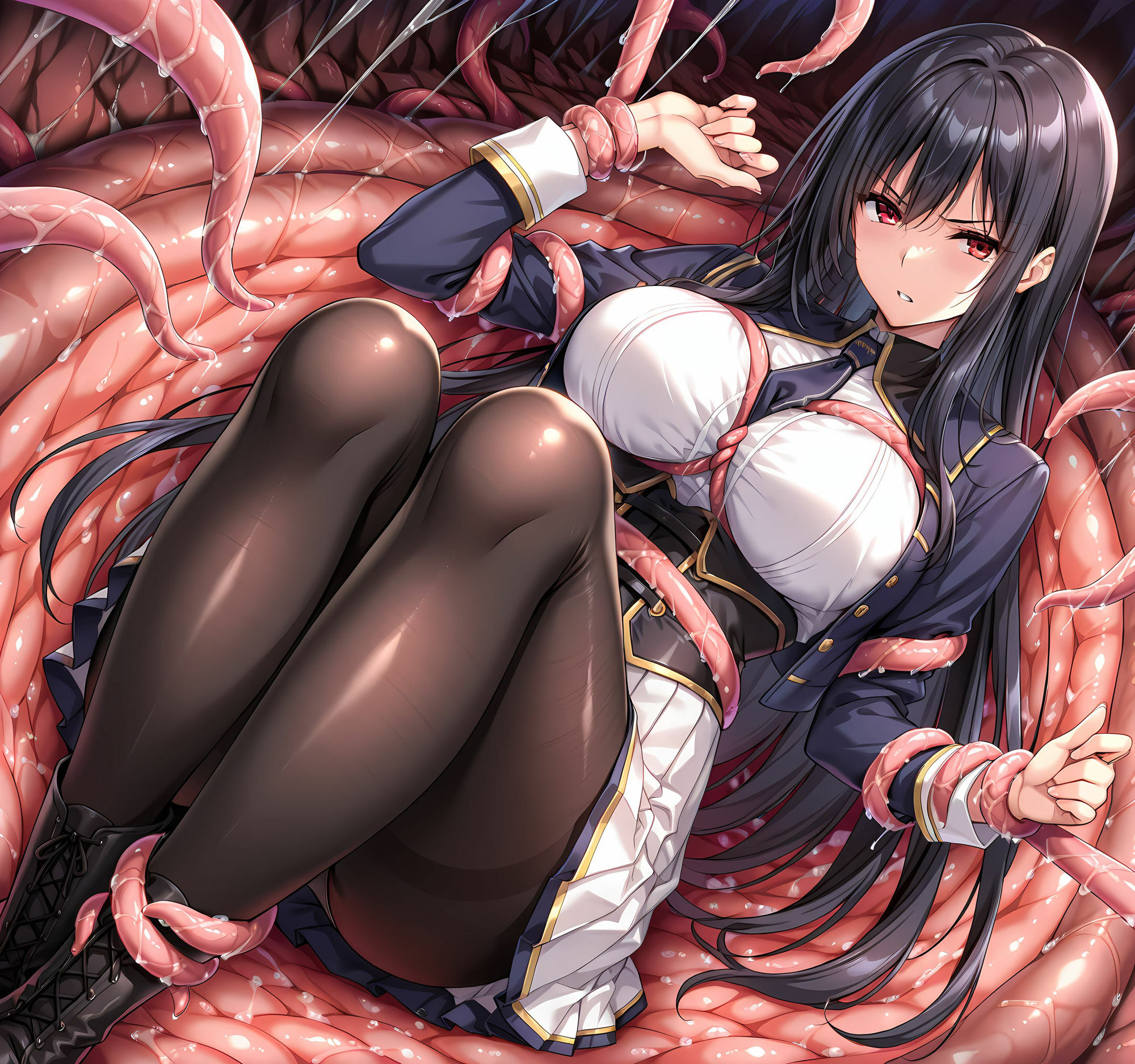 クレア丸呑み洗脳悪堕ち〜魔女転生〜 サンプル3ページ目