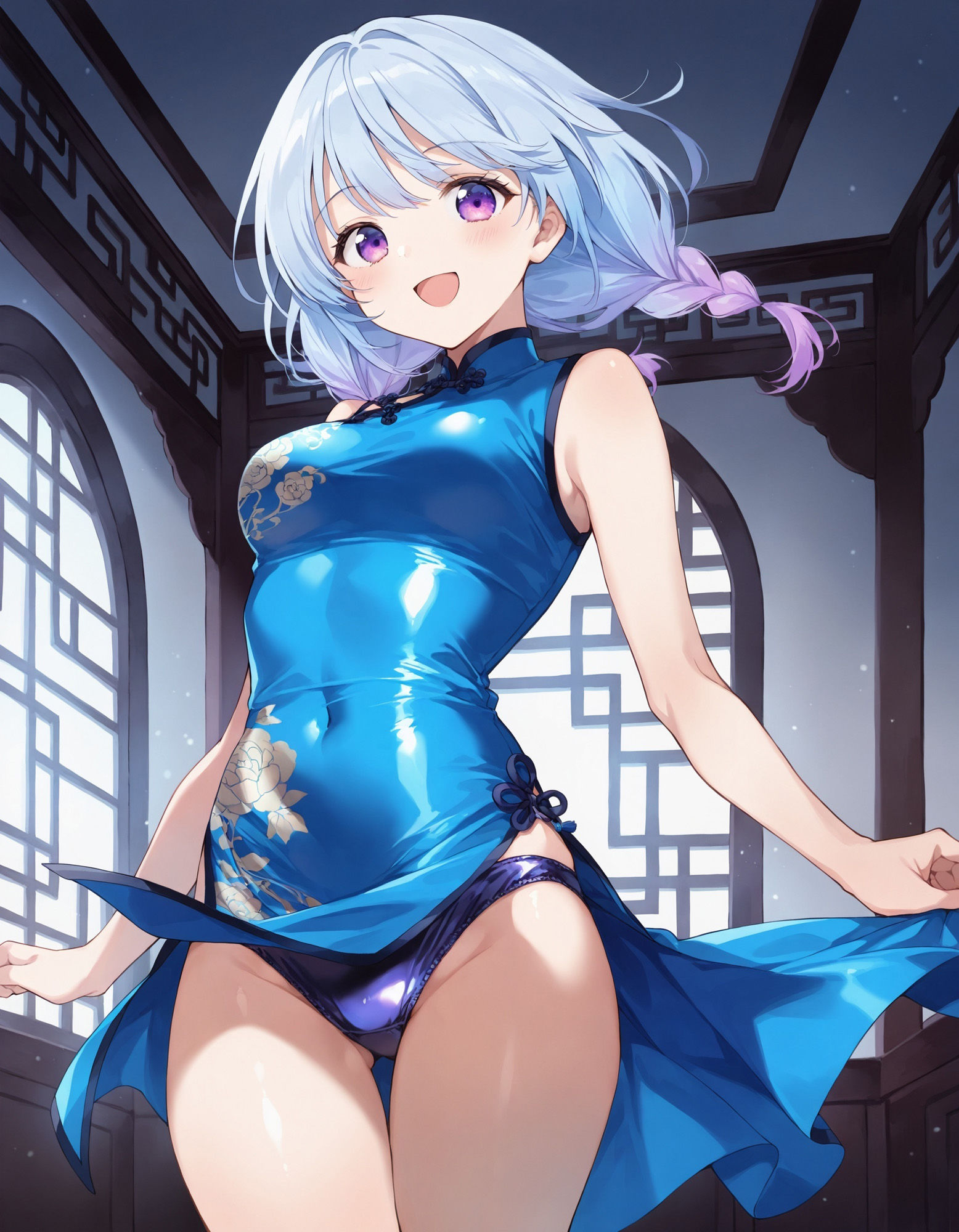 チャイナドレスでパンチラ2 サンプル6ページ目