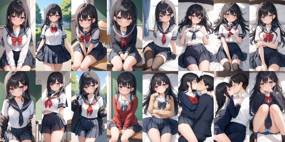 彼氏持ちの女子をNTR（ねとる）【500枚】 サンプル1ページ目