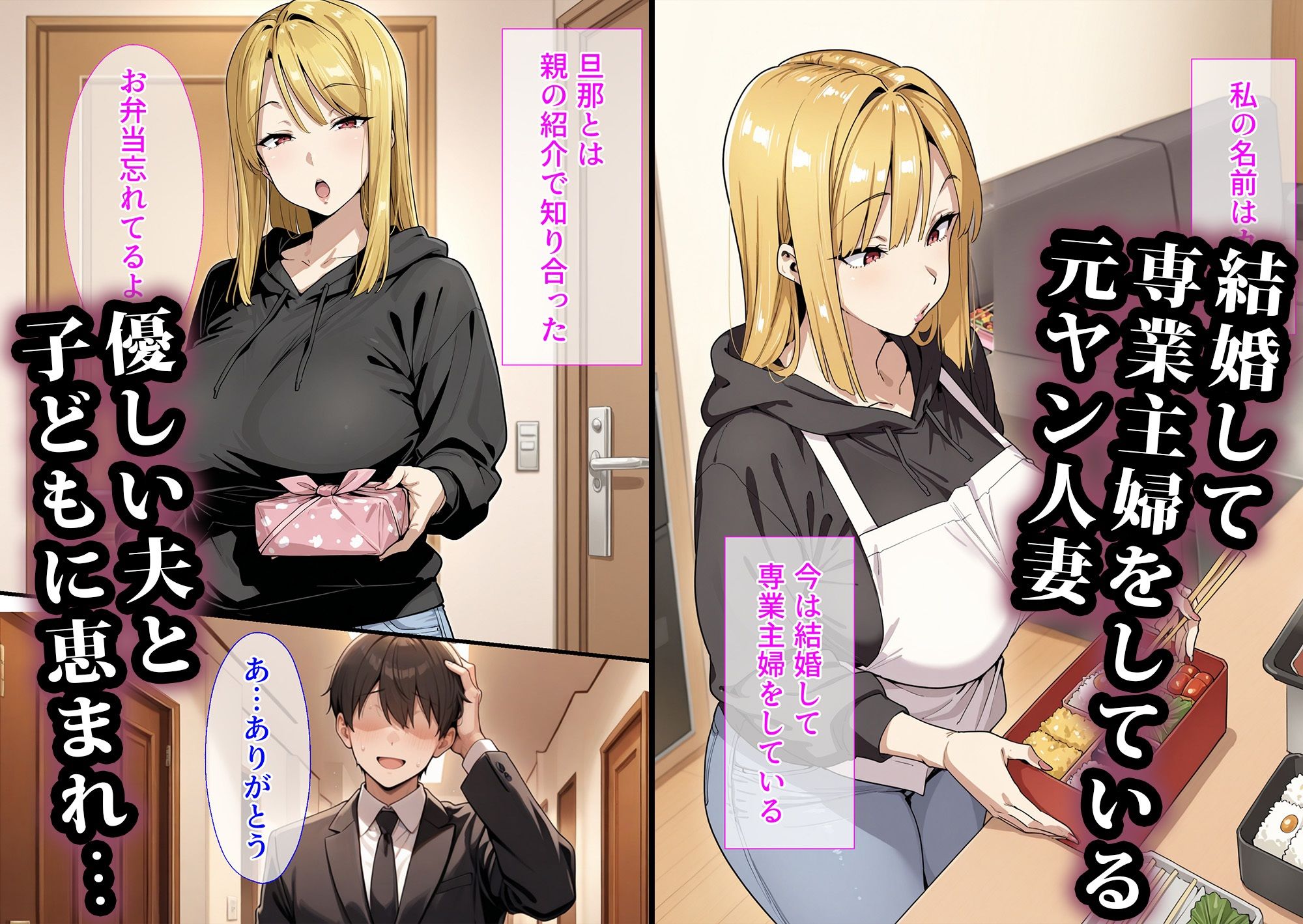 元カレに寝取られた話〜元ヤン人妻編 サンプル1ページ目