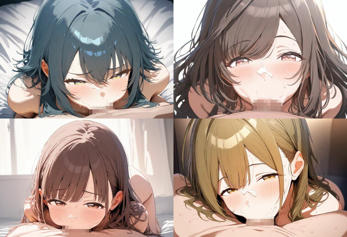 アイドルにお掃除フェラさせるCG集 サンプル4ページ目