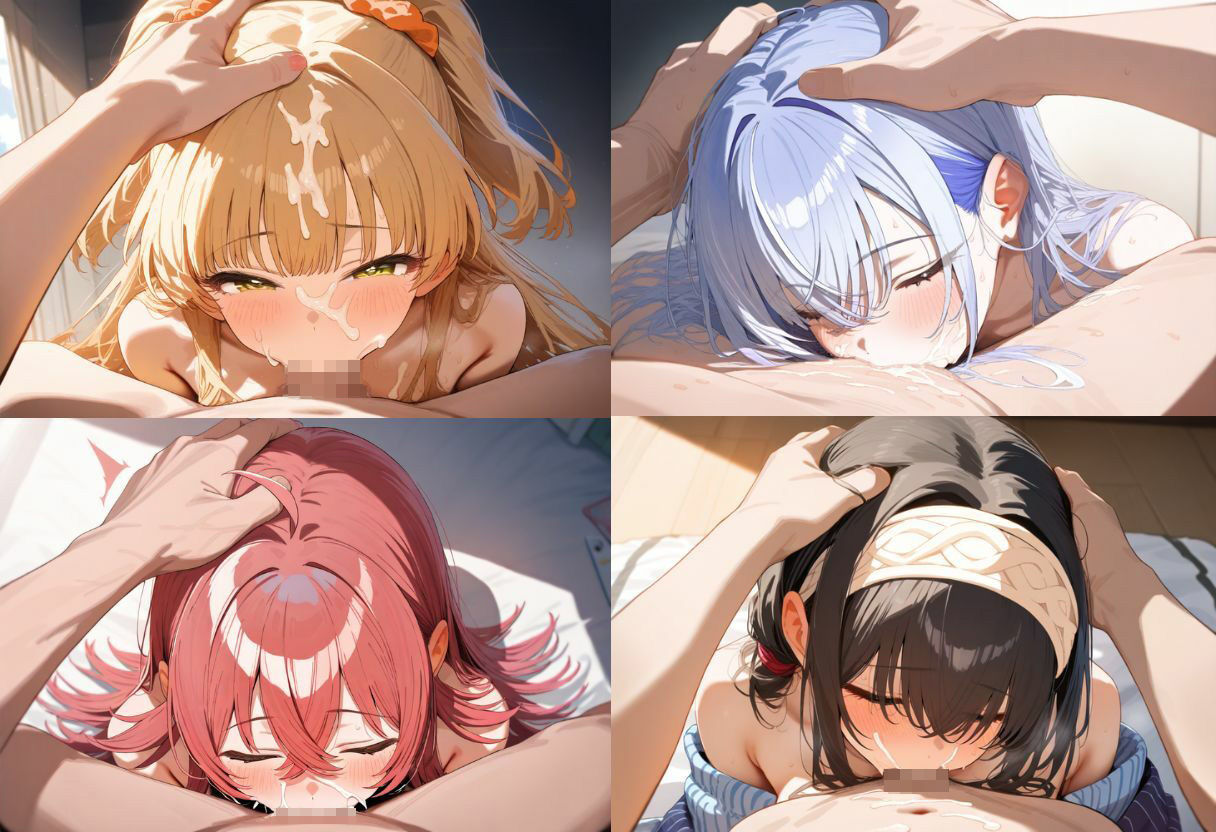 アイドルにお掃除フェラさせるCG集 サンプル9ページ目