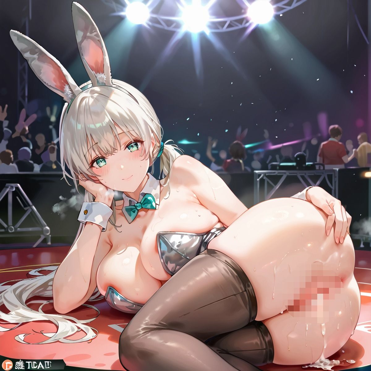 巨乳バニーガールの公開えっちSHOW！Part4 サンプル5ページ目