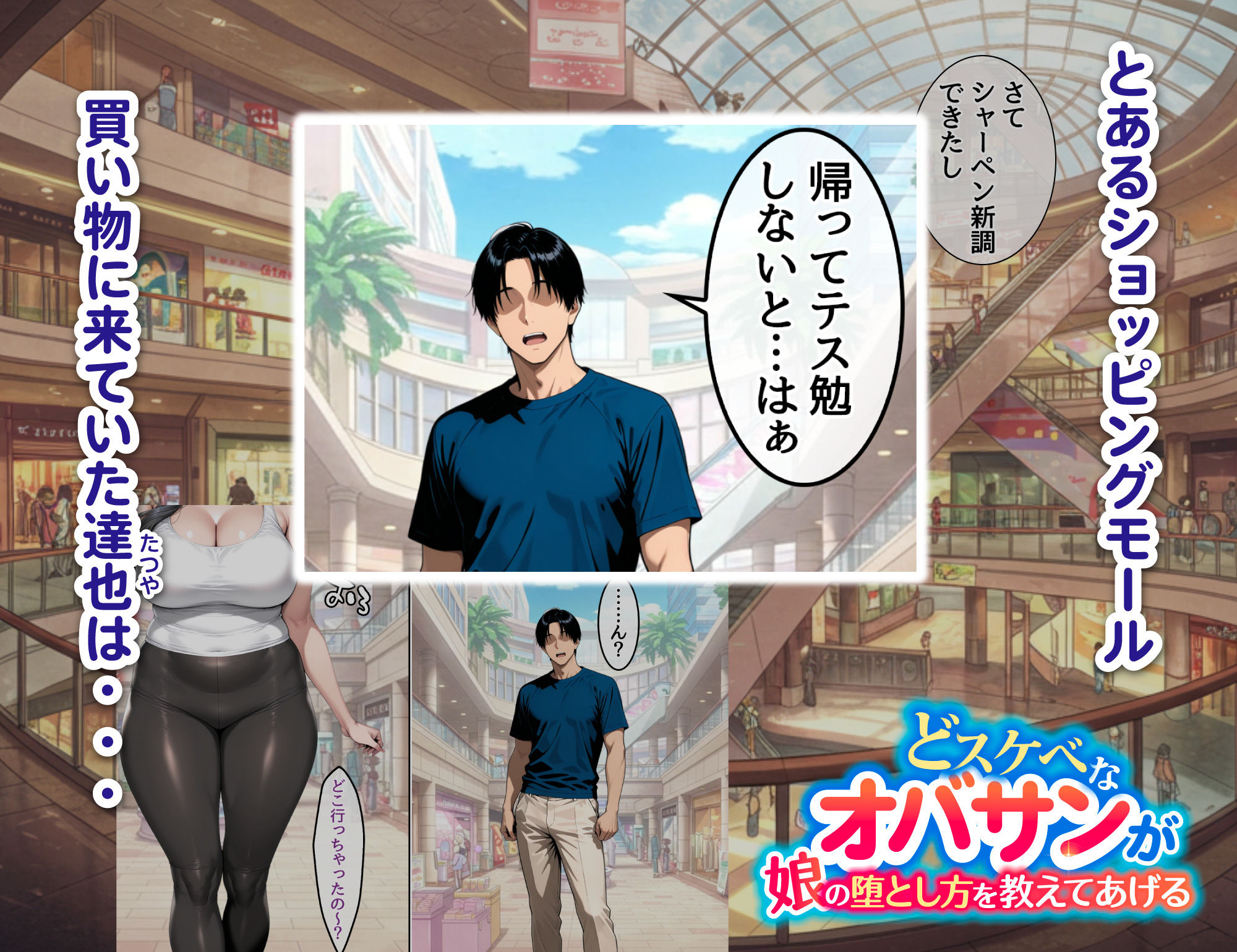 どスケベなオバサンが娘の堕とし方を教えてあげる1 サンプル1ページ目