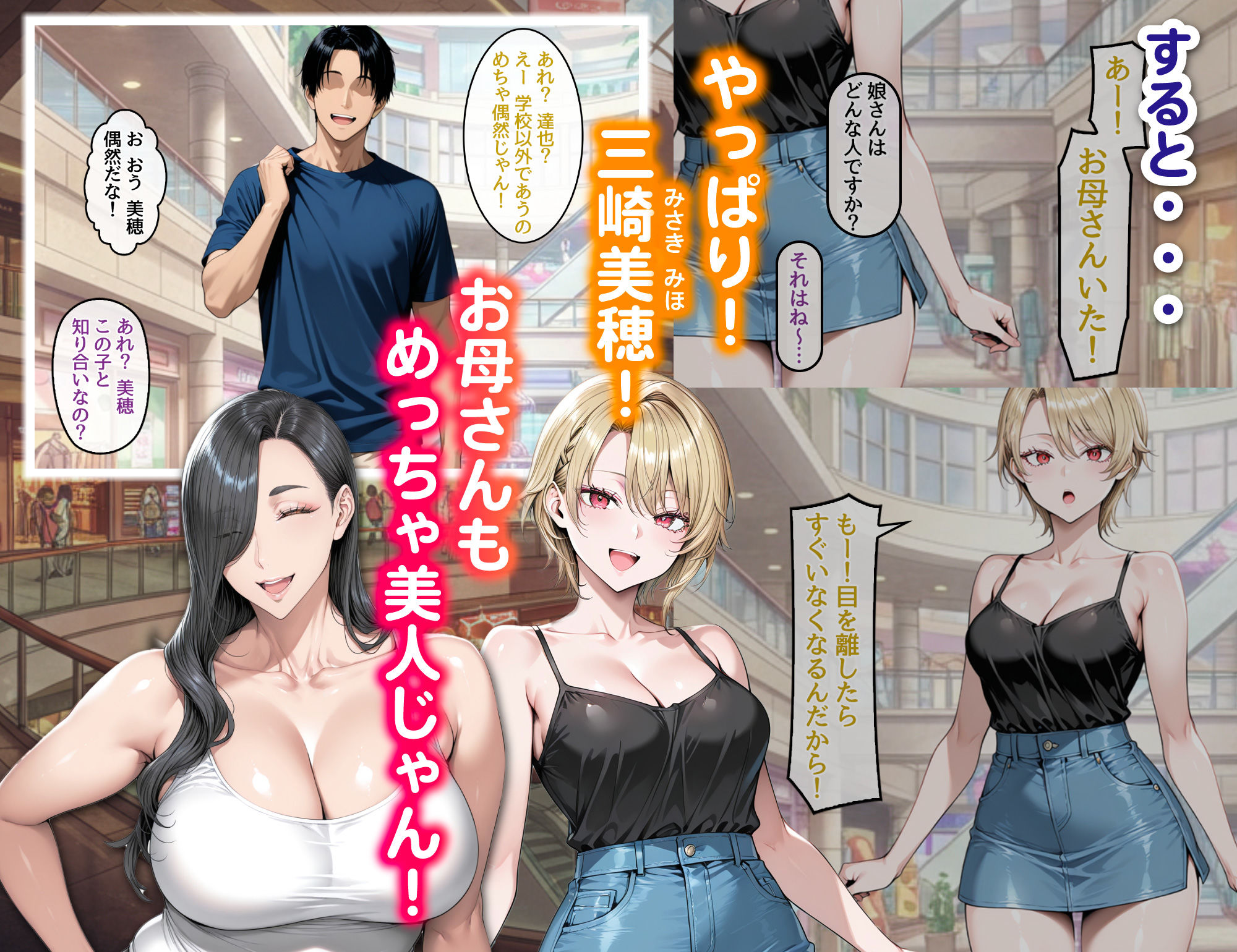 どスケベなオバサンが娘の堕とし方を教えてあげる1 サンプル3ページ目