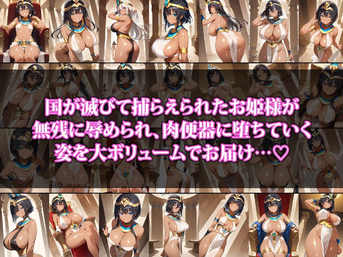 肉便器に堕とされた砂漠の国のお姫様 サンプル1ページ目