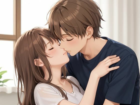 巨乳彼女とHしまくり旅行 サンプル1ページ目