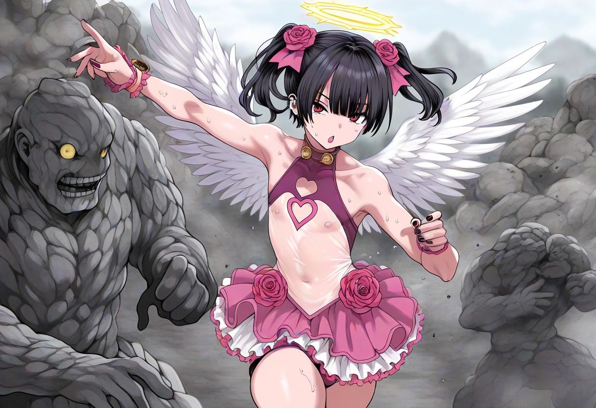 オトコノコと魔法少年敗北END3 サンプル2ページ目