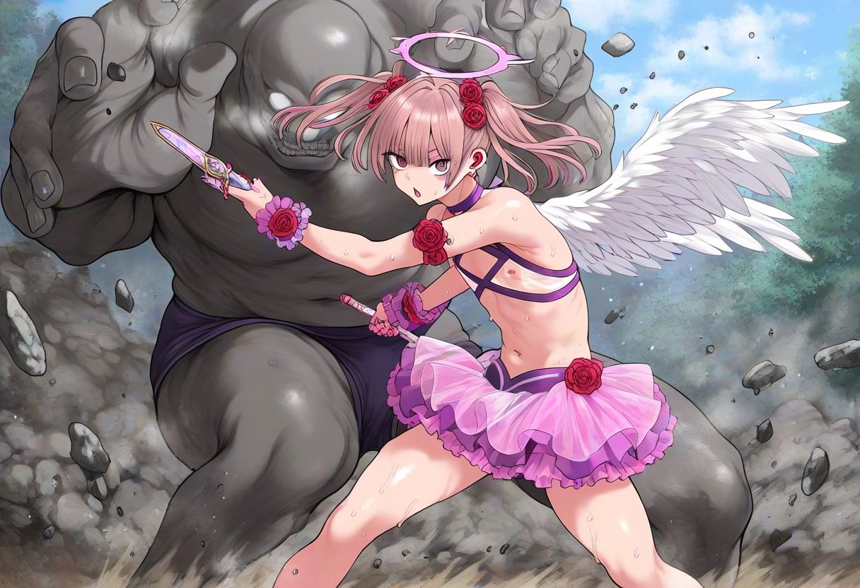 オトコノコと魔法少年敗北END3 サンプル3ページ目