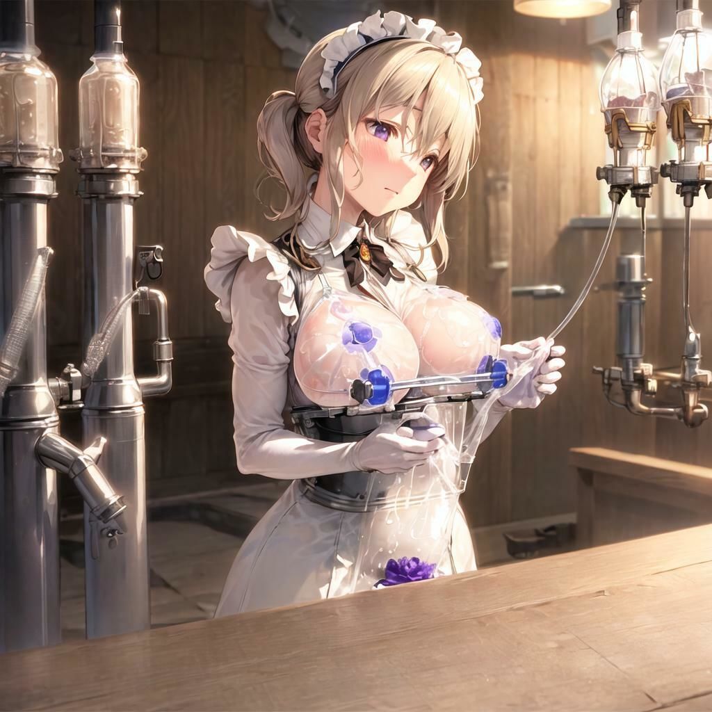 キャラフェチ  自動乳搾り人形編 サンプル3ページ目