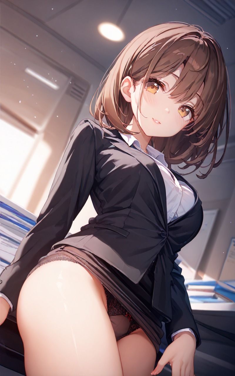 先輩OLと恋の始まり サンプル2ページ目