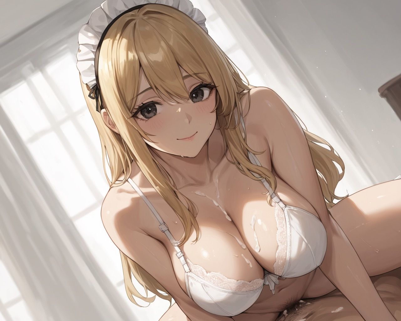 爆乳お姉さんにメイドコスさせてハメまくる！ サンプル4ページ目
