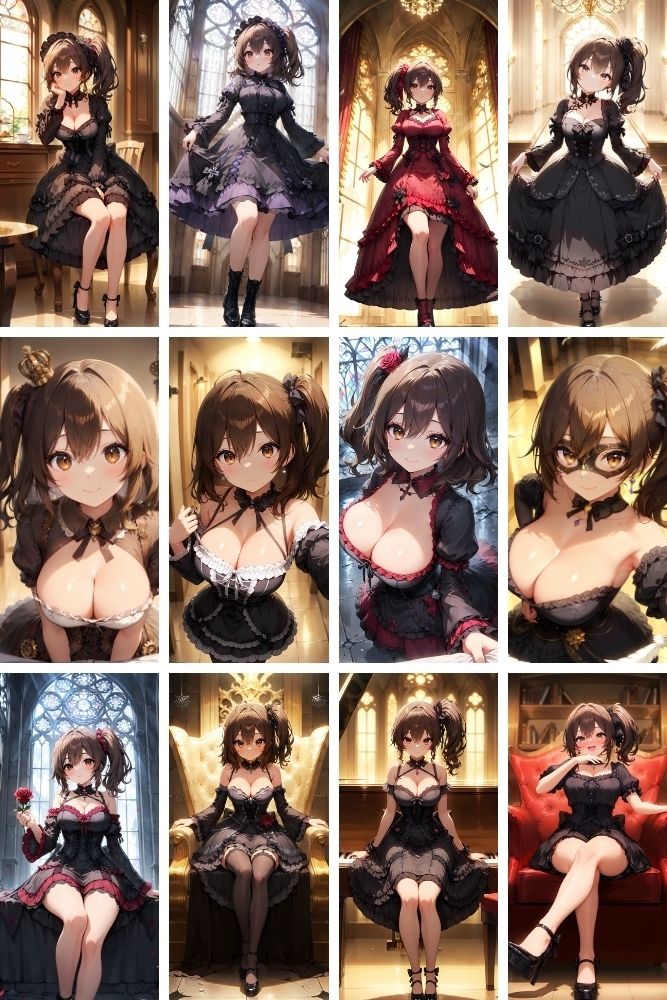 あやめのゴスロリ写真集  きゃんでぃタイム サンプル3ページ目
