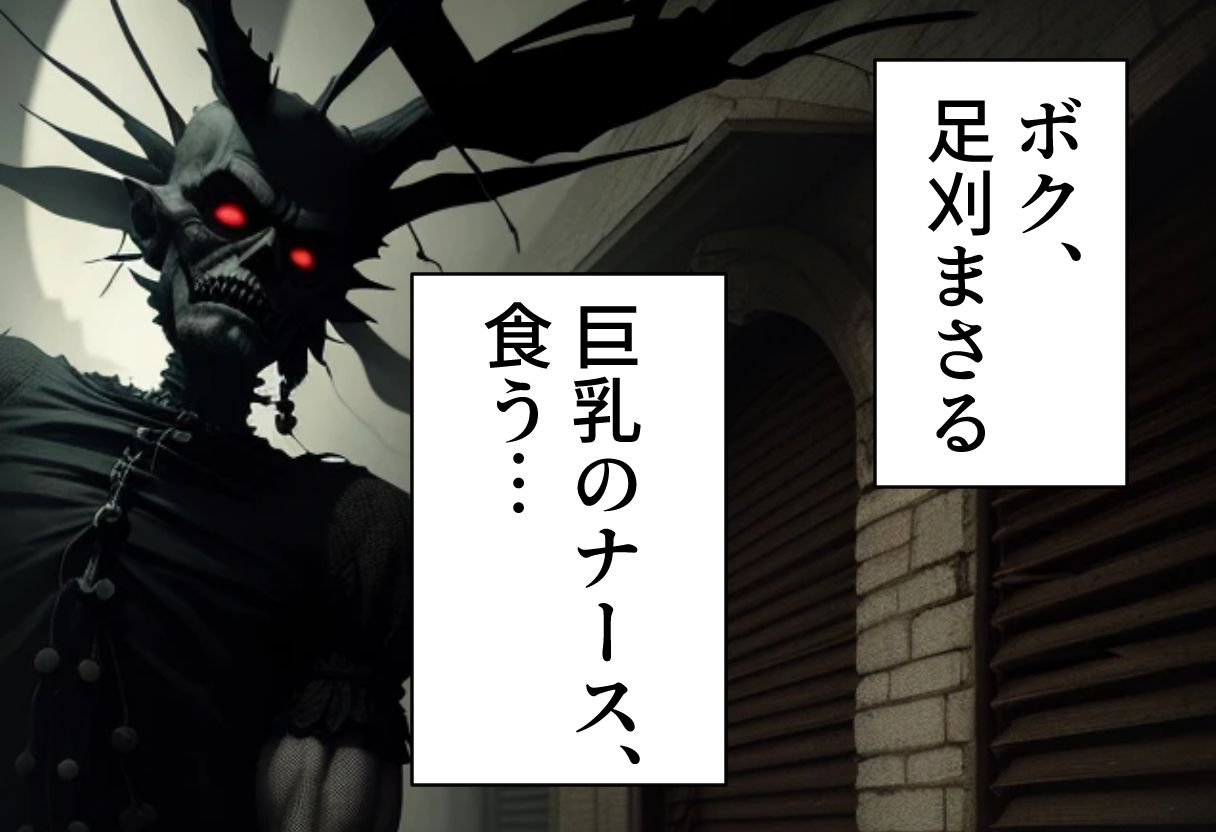 足刈がイク！  ナース・パイズリ編 サンプル1ページ目