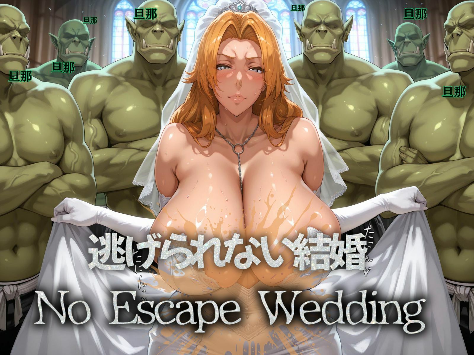 孕ませ捕獲 悪鬼豚（オーク）一族に嫁がされて RANGIKU花嫁 サンプル1ページ目